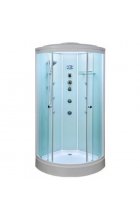 Душевая кабина Leader D 901 M White FM Душевая кабина Leader D 901 M White FM
