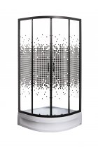 Душевой уголок МОНОМАХ -ДУ 90/180 С МЗ BL с поддоном Душевой уголок МОНОМАХ -ДУ 90/180 С МЗ BL с поддоном