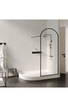 Душевой поддон ABBER AD3E120 R 120х90 асимметричный, акриловый, белый