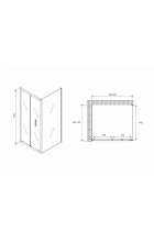 Душевой уголок ABBER Sonnenstrand AG07090-S70 Душевой уголок ABBER Sonnenstrand AG07090-S70