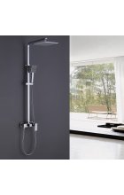 Душевая система ABBER Daheim AF8220 без излива, хром
