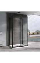 Душевой уголок ABBER Schwarzer Diamant AG30180B-S70B-S70B