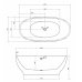 Акриловая ванна ABBER AB9207MB