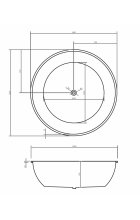 Акриловая ванна ABBER AB9279MB