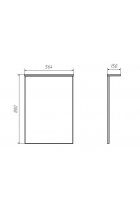 Зеркало АСБ Mebel Коста 60