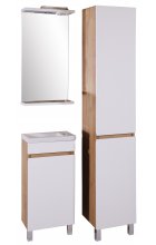 Зеркало АСБ Mebel Марко 40 белый