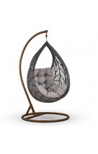 Подвесное кресло Афина-Мебель N886-W72 Dark Grey Подвесное кресло Афина-Мебель N886-W72 Dark Grey