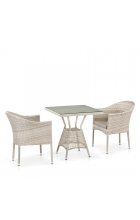 Комплект дачной мебели Афина Мебель T706/Y350-W85-70x70 2Pcs Latte
