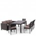 Комплект мебели Афина Мебель T347/S65A/Y380A-W53 Brown 8PCS