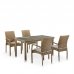 Комплект дачной мебели Афина Мебель T256B/Y379B-W65 Light Brown