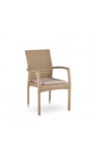 Комплект дачной мебели Афина Мебель T257B/Y379B-W65 Light Brown