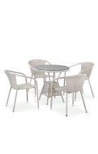 Комплект мебели Афина Мебель T705ANT/Y137C-W85 4Pcs Latte