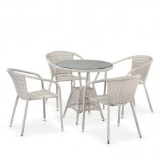 Комплект мебели Афина Мебель T705ANT/Y137C-W85 4Pcs Latte