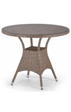 Комплект мебели Афина Мебель T197AT/Y137A-W56 Light Brown 4Pcs