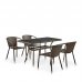 Комплект мебели Афина Мебель T286A/Y137C-W53 Brown