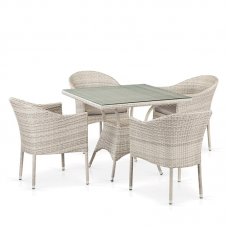 Комплект мебели Афина Мебель T190B/Y350A-W85-90x90 4Pcs Latte