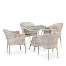Комплект мебели Афина Мебель T706/Y350A-W85-70x70 4Pcs Latte