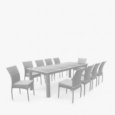 Комплект мебели Афина Мебель T438/Y380C-W85 Latte 10PCS