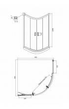 Душевой уголок Ambassador Royal 18015305 100х100