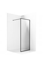 Душевая перегородка Ambassador Walk-in 15031220 80х200 см, профиль черный