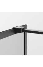 Душевая перегородка Ambassador Walk-in 15031220 80х200 см, профиль черный