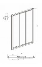 Душевой уголок Ambassador Forsa 17021101NX-70NX 100х70 Душевой уголок Ambassador Forsa 17021101NX-70NX 100х70