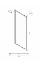 Душевой уголок Ambassador Forsa 17021103NX-90NX 120х90