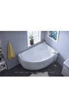 Акриловая ванна Aquanet Capri 160x100 R/L
