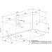 Акриловая ванна Aquanet Borneo 170x90 L/R