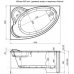 Акриловая ванна Aquanet Mayorca 150x100 R/L