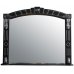 Зеркало Atoll Александрия 100 черная патина серебро