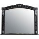 Зеркало Atoll Александрия 100 черная патина серебро