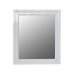 Зеркало Atoll Мальта 78 белый глянец, патина серебро