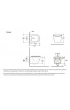 Унитаз Avimano Emotion 1000022 подвесной черный матовый
