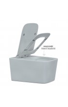 Унитаз BERGES FLOE Rimless 55 см (Floe Slim SO) подвесной