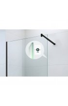 Душевая перегородка BERGES SKY BLACK 100 см