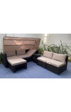 Диван-трансформер Афина Мебель AFM-320B-T320 Brown