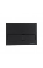Комплект BERGES Инсталляция NOVUM + Кнопка смыва L5 черный Soft Touch