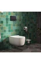Комплект BERGES Инсталляция NOVUM + Кнопка смыва F5 Soft Touch черная