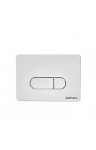 Комплект BERGES Инсталляция NOVUM + Кнопка смыва D4 белая Soft Touch