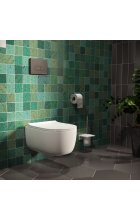 Комплект BERGES Инсталляция NOVUM + Кнопка смыва D5 Soft Touch чёрная