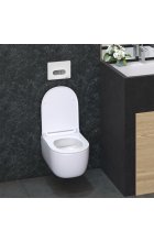 Комплект BERGES Инсталляция NOVUM + Кнопка смыва D7 белая/хром глянец