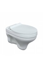 Комплект BERGES Инсталляция NOVUM + Подвесной унитаз ALBIT S + Кнопка смыва D7 белая/хром