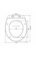 Комплект BERGES Инсталляция NOVUM + Подвесной унитаз ALBIT S + Кнопка смыва D7 белая/хром