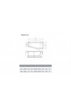 Акриловая ванна Relisan Aquarius R 170х70х50