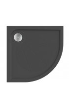 Литьевой поддон Good Door Эклипс 80х80 Антрацит