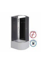 Душевая кабина Niagara E100/80/40L/TN/BK Душевая кабина Niagara E100/80/40L/TN/BK