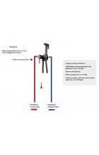 Смеситель с гигиеническим душем BOCH MANN BRAIES W CK-P07W