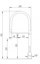 Смеситель BOCH MANN TORRE GR для кухни Смеситель BOCH MANN TORRE GR для кухни