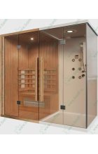 Инфракрасная сауна Banff с душевой кабиной GSI-504